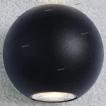 Светодиодная архитектурная подсветка черный Elektrostandard Diver 1566 TECHNO LED (220V, шар, IP54)