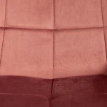 Стул ABRUZZO (mod. 8060) металл/вельвет, 52 х 63 85 см, коралловый (HLR 44)/черный Tetchair 19236