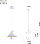 Подвесной светильник Rivoli Amelia 5136-201