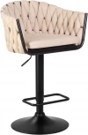 Стул барный LEON (бежевая ткань (LAR 275-1))