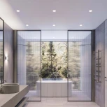 Встраиваемый точечный светильник светодиодный MS-DROP-BUILT-R105-14W Warm2700 (BK, 85 deg, 230V) (Arlight, IP54 Металл) 054708