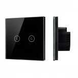 Выключатель сенсорный SWT-OMALI-S02-ZB-BK (250V, 10A, Zigbee) (Arlight, Стекло) 050040