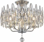 Потолочная люстра хрустальная на штанге Arte Milano Sorrento-2009 372009/5/80/400 CR (220V)
