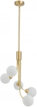 Потолочая люстра на штанге Belfast Bryson L-8130-5A BR GL (220V, шарики)