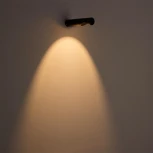 Уличный настенный светильник поворотный на 350 Odeon Light Bamboo 7021/3WL IP65 LED 3W 3000K 220V (круглые)