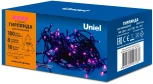 Гирлянда светодиодная, 10м, 100 светодиодов, розовый свет. ULD-S1000-100/DGA PINK IP20
