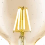 Лампочка светодиодная филаментная E27 4W 220V 220 lm 2200K белое теплое свечение Eglo Lm_led_e27 11522