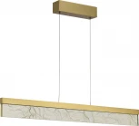 Подвесной линейный светильник ST Luce Splendid SL6234.303.36 Латунь/Золотистый LED 1*36W 4000K