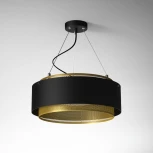 Подвесной светильник Casing 38 черный ImperiumLoft Casing01 (189559-26) (LED, 220V, на тросе, круглые, кольцо)