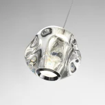 Подвесной светильник Odeon Light Jemstone 5084/5L хром/прозрачный/металл/акрил LED 5W 4000K 250Лм (220V, на проводе, шар)