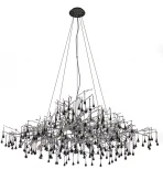 Подвесная люстра Loft It Bijout 10067/1500 BK (220V, на тросе, ветки)