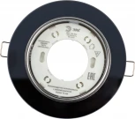 Встраиваемый точечный светильник ЭРА DK LD51 BK (220V, круглые)