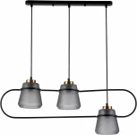 Подвесной светильник Astratto V000158 (11016/3P Black) (220V, на проводе)