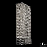 Бра светодиодное APL LED Sicilia SH500.B1.20-45.A.Ni.4000 (220V, хрусталь, подвески)
