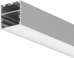 Алюминиевый профиль накладной-подвесной 50x50 серебро, 3 м, ALM-5050T-S-3M Maytoni 633007