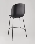 Стул барный Stool Group Beetle PU со спинкой серый УТ000001767