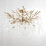 Потолочная люстра хрустальная на штанге Arte Milano Milano-1 23111.760.10.G9.B IB (220V)