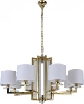 Подвесная люстра Newport 35400 35408+1/C gold без абажуров