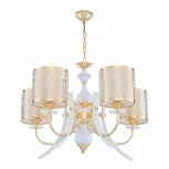 Подвесная люстра Arte Milano Florentia-6067 306067/5 Wh/Gd (220V, на цепи)