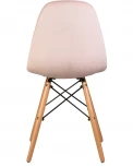 Стул обеденный BENNET (ножки светлый бук, пудрово-розовый велюр (HLR-39))