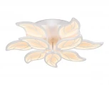 Потолочная люстра Ambrella Acrylica FA460 (регулировка яркости, LED, 220V, пульт управления, управление смартфоном, умный дом - PC.Lamper, цветы, листья)
