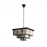 Подвесная люстра каскадная Loft IT Prism 10018/500S (220V, хрусталь, на цепи)