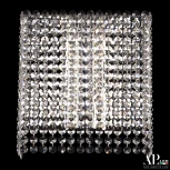 Бра светодиодное APL LED Sicilia SH500.B1.25-27.A.Ni.4000 (220V, хрусталь)