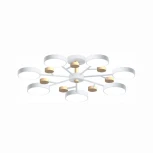 Потолочная люстра светодиодная на штанге LED4U LED4U L3205-800 WH