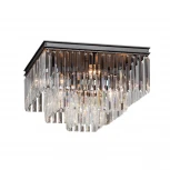 Потолочная люстра Vitaluce V5147-1/4+4+1PL (220V, хрусталь)