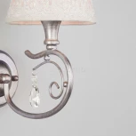 Бра Eurosvet Incanto 60069/1 серебро (220V, подвески)