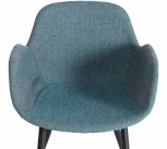 Кресло VALENTINO (mod. PC45-2) Tetchair (Бирюзовый,Серый,Черный).