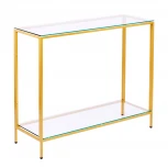 Консольный стол AllConsoles 1081-CG clear золотой