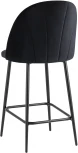 Стул полубарный Stool Group Логан велюр черный УТ000035466