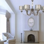 Потолочная люстра Kutek Zaffiro ZAF-ZW-6(N/A) (220V)