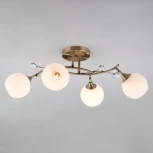 Потолочная люстра Eurosvet 9604 9604/4 античная бронза