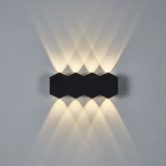 Архитектурная подсветка Escada 30004LED 30004W/03 LED*8W IP54 Black (220V)