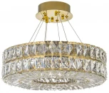 Подвесная люстра Arti Lampadari Sora E 1.5.40.100 G (220V, хрусталь, на тросе, круглые)