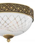 Потолочная люстра Reccagni Angelo 7002 PL 7002/2 (220V, узор в клетку)