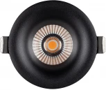 Встраиваемый точечный светильник MS-FOGGY-BUILT-R86-10W Warm3000 (BK, 36 deg, 230V) (Arlight, IP54 Металл) 044628 (LED)