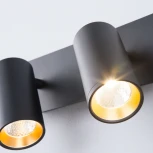 Спот Eurosvet Fleur 20066/2 LED черный/золото