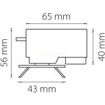 Трековое крепление Lightstar Asta 592026 (220V)