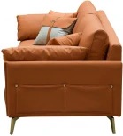 Диван ESF CALIFORNIA NAPPA SF002 (3-х местный) коричневый 6606/Кожа