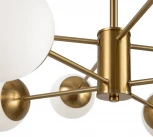 Потолочная люстра на штанге Freya Sonder FR5204PL-08BS (220V, шарики)