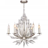 Подвесная люстра Favourite Feerie 1932-6P (220V, хрусталь, на цепи, подсвечник, свеча)