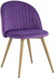 Стул Stool Group Лион Страйпс велюр лиловый УТ000028003