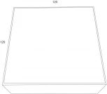 Потолочный светильник Zon 3000K 1x12Вт 120° LED Maytoni Technical C067CL-L12B3K