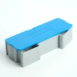 Торцевая заглушка для ЗНИ (синий) Stekker 49206