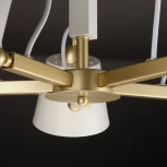 Потолочная люстра Eurosvet Frozen 70083/5 золото