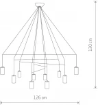 Подвесной светильник Nowodvorski Imbria 7954 (220V, на проводе)