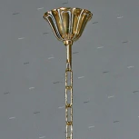 Подвесная люстра Ambiente by Brizzi Toledo 02155/5 WP (220V, на цепи)